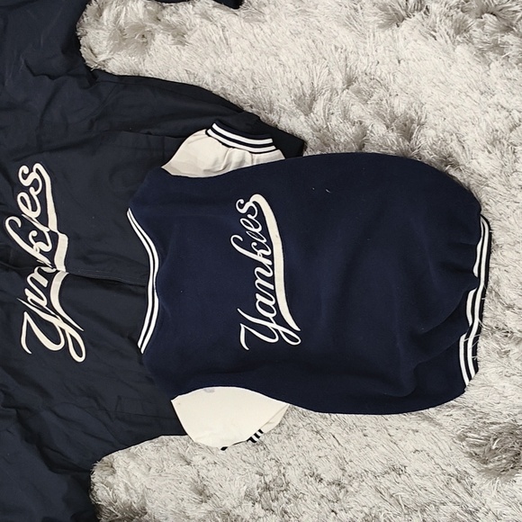 Yankees baseball jackets bonus dog jacket - Picture 2 of 6